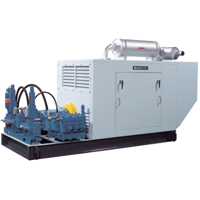 Sugino's GJP Series stand alone high pressure water pumps