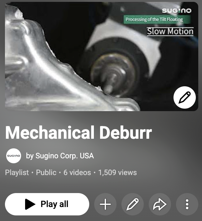 Deburring Automation Video Playlist