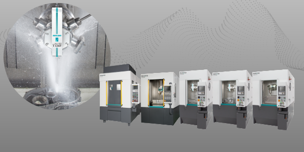Sugino's JCC jet clean center cnc controlled high pressure water jet deburring