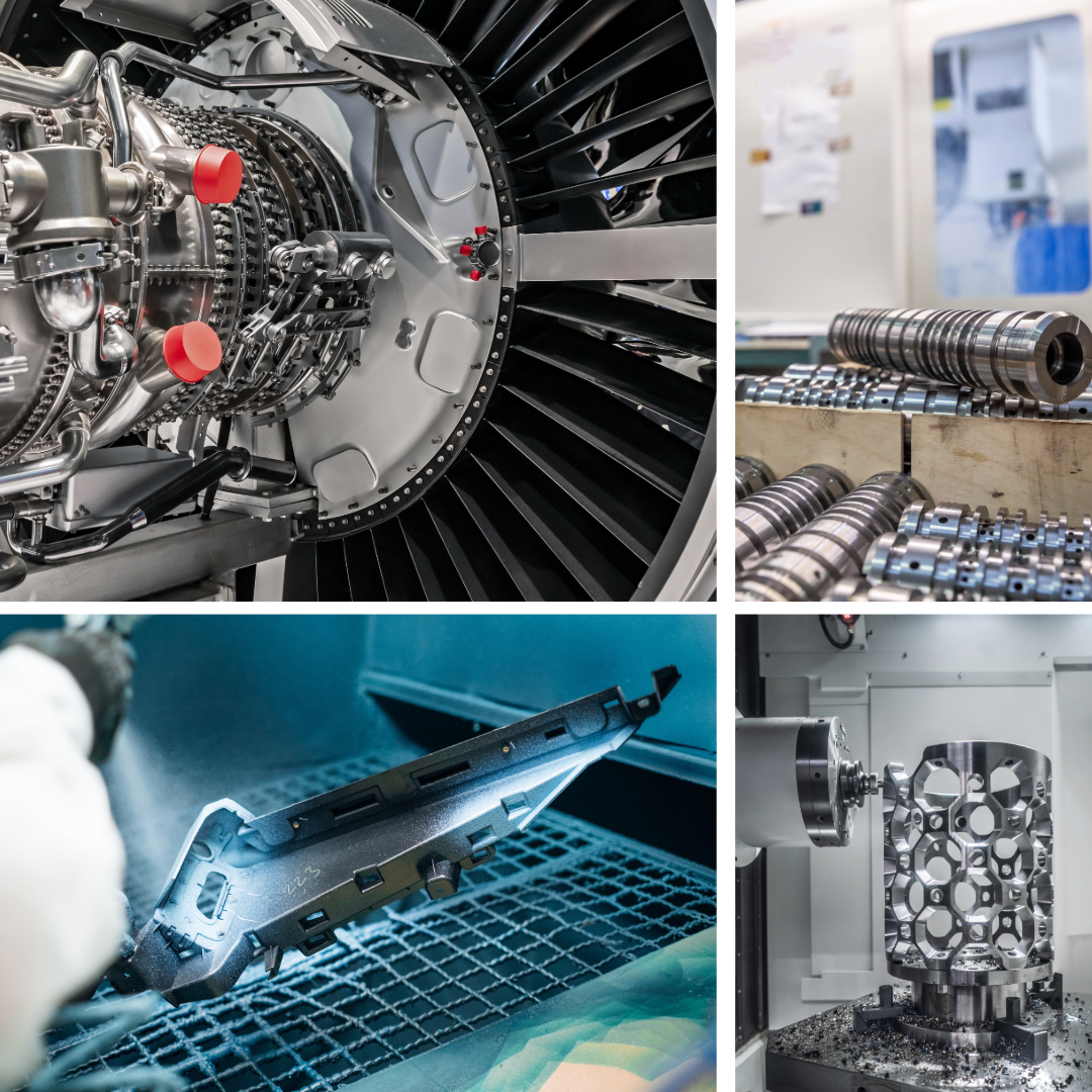 Deburring compound angles and intersections for aerospace parts and manufacuring